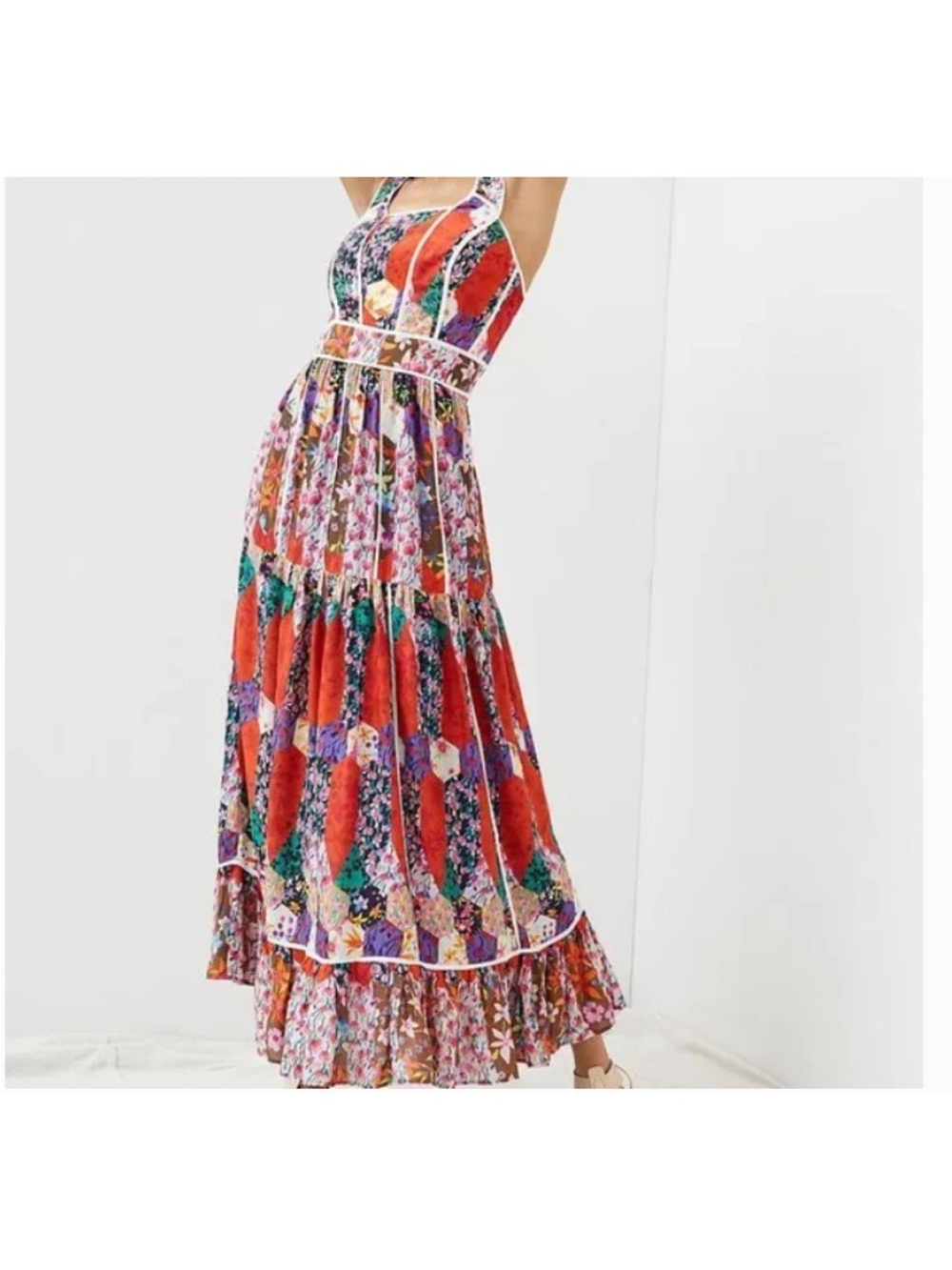 Square Neck Maxi Dress
